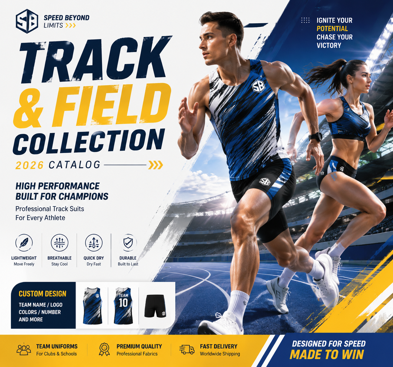 Ready Stock Athletics Wear